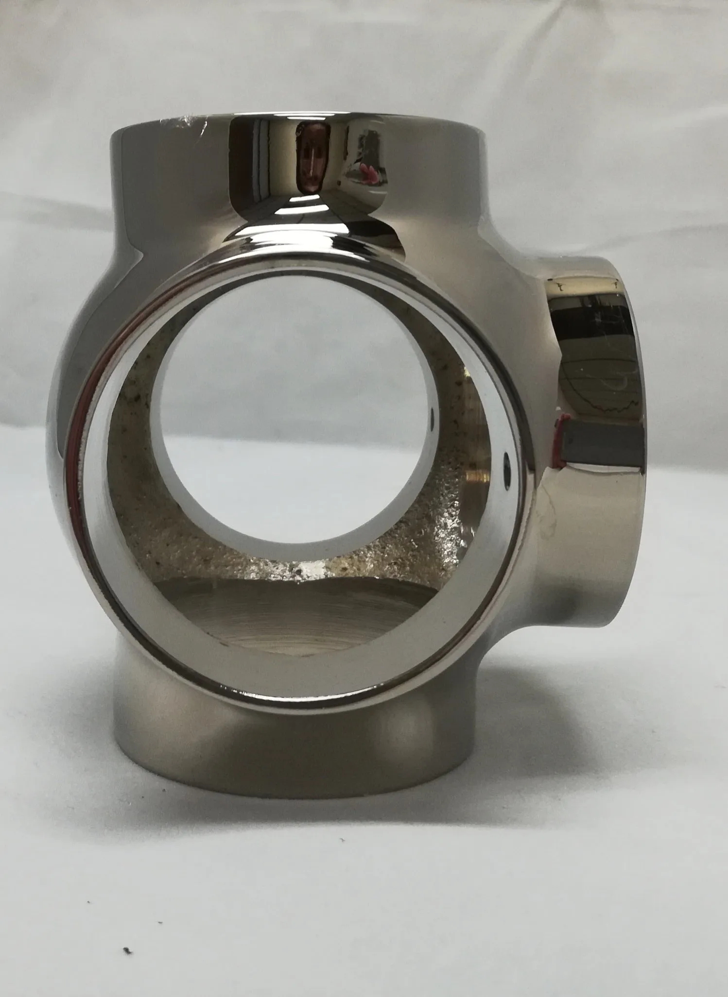 Ball Side Outlet Cross for 2" Tubing