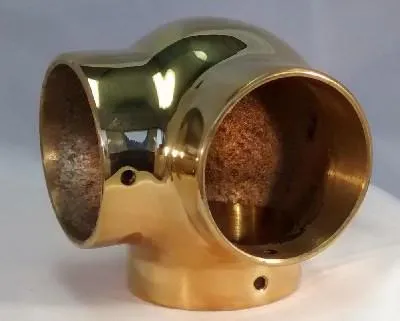 Ball Side Outlet Elbow for 2" Tubing