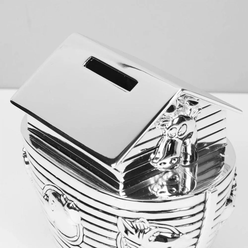 Bambino Noah's Ark Silver-Plated Money Box