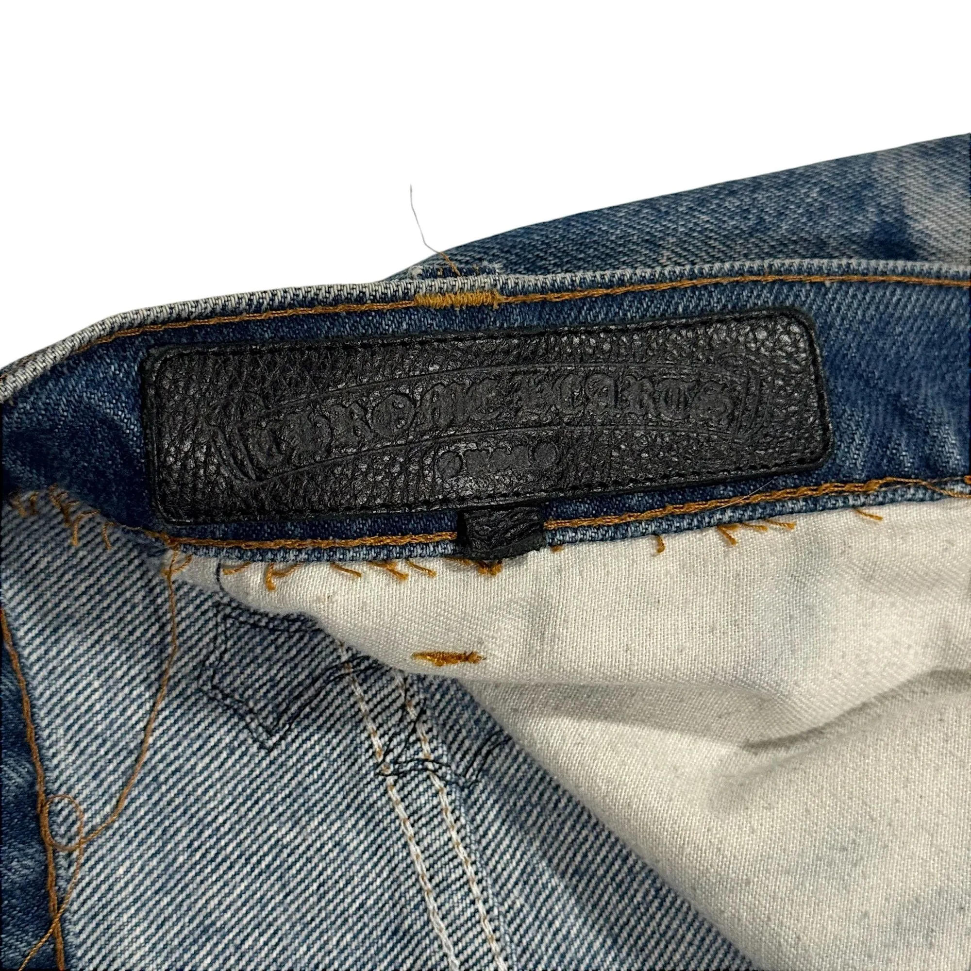 Blue Denim Cross Patch Levi's Jeans