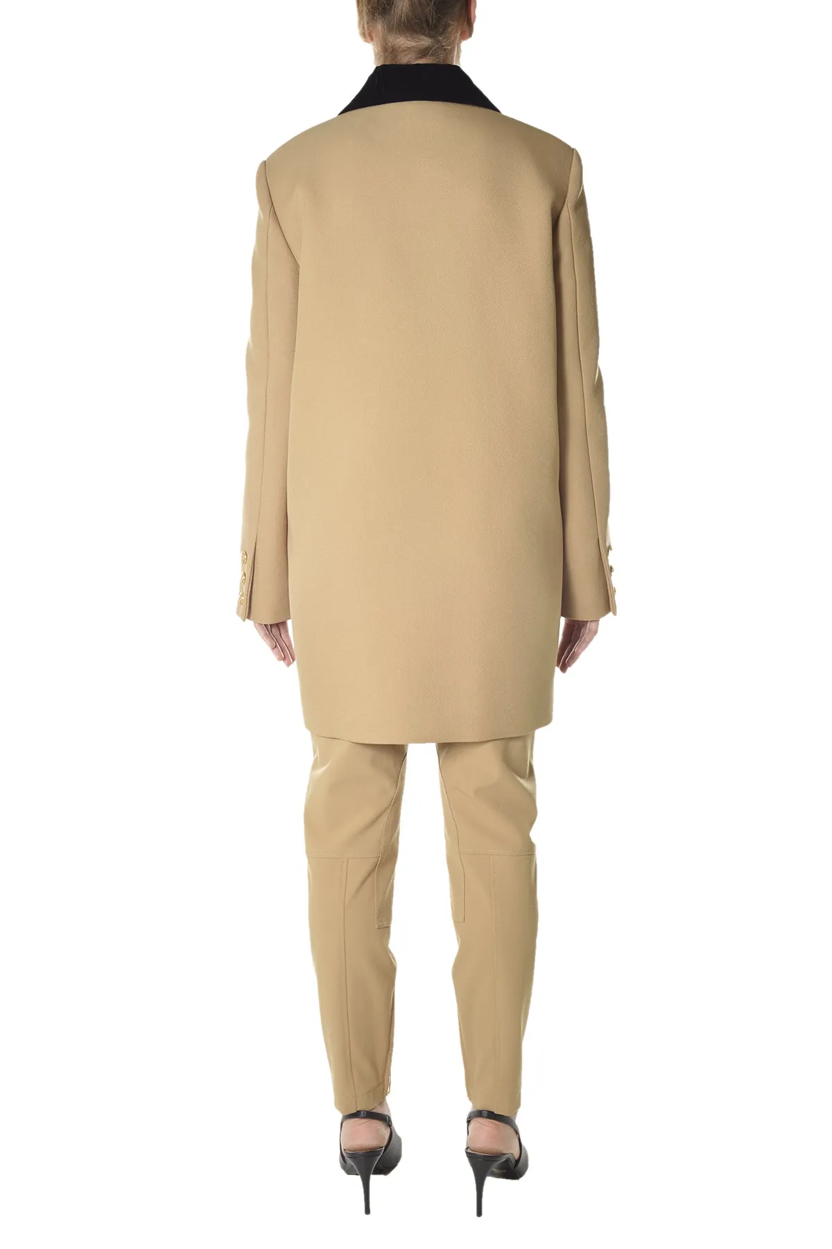 Boutique Moschino Double-Breasted Tailored Coat