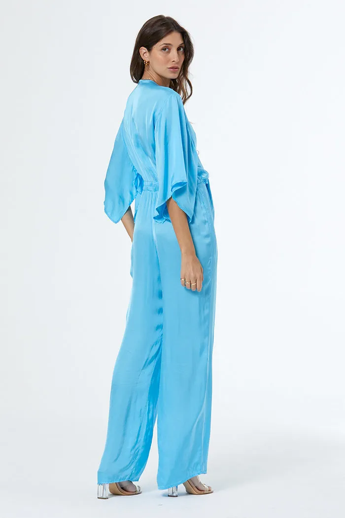 Breezy Jumpsuit // Blue Lagoon