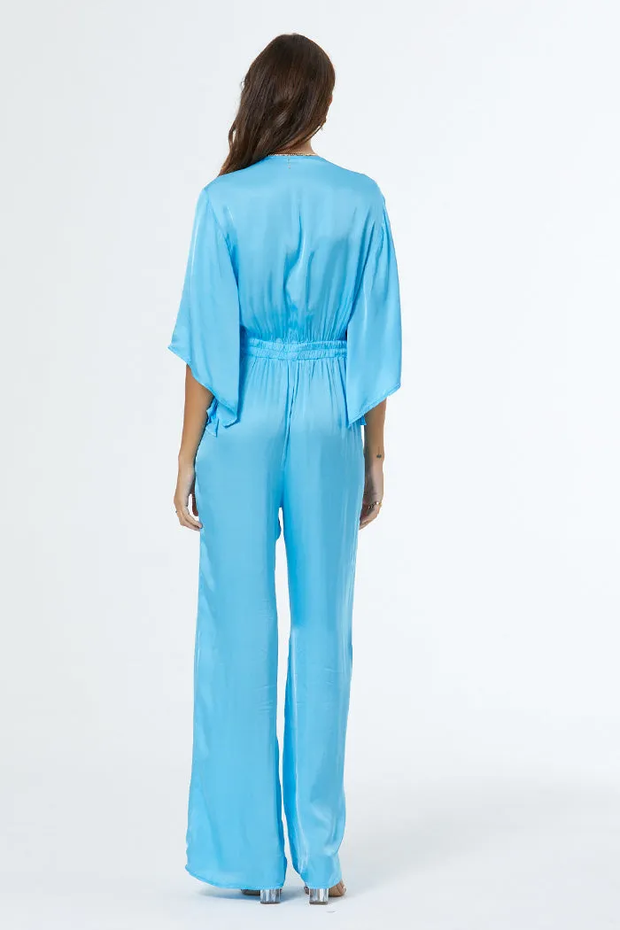 Breezy Jumpsuit // Blue Lagoon