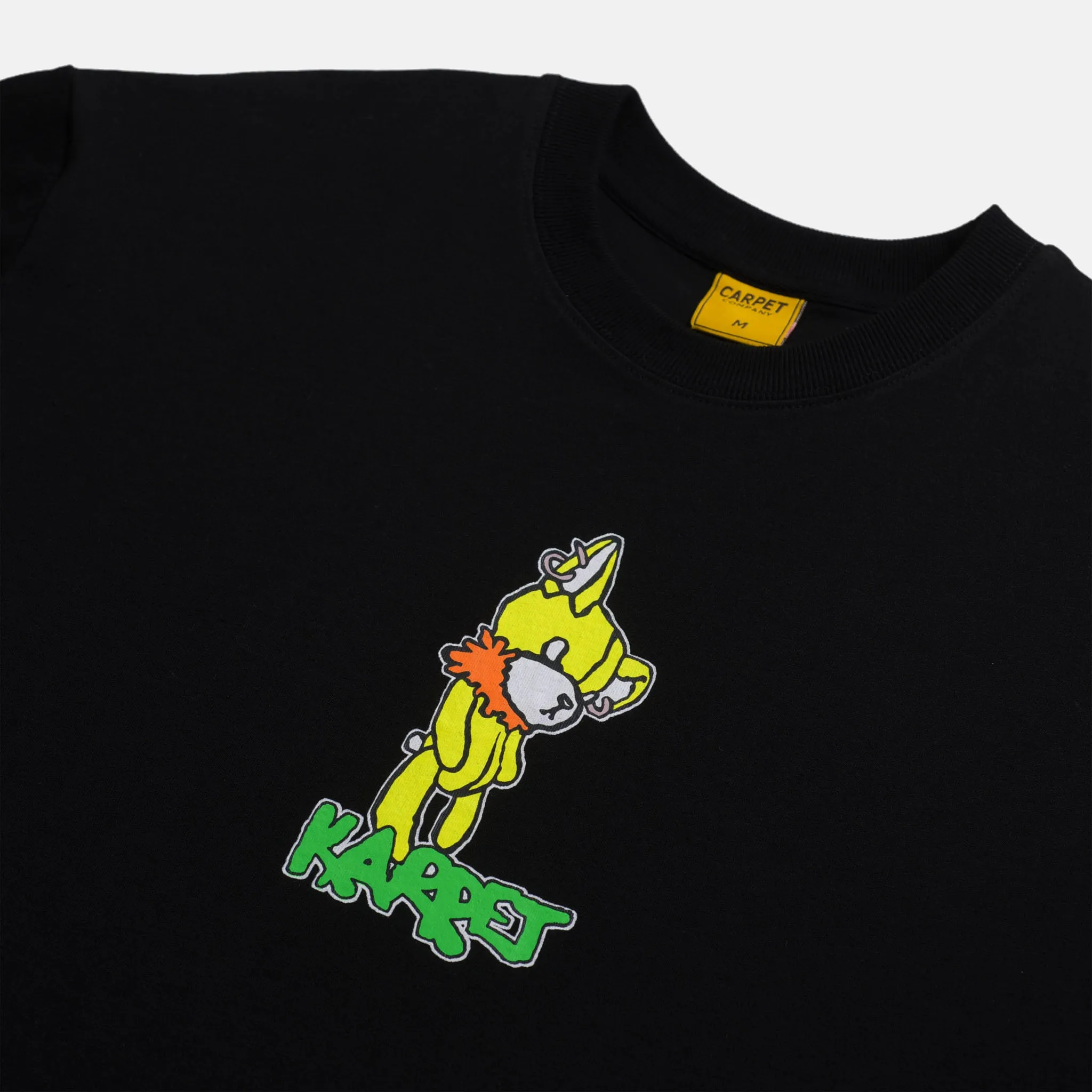 Carpet Company - Teddy Bear T-Shirt - Black
