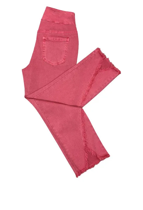 Coral Magic Edge Slim Fit Pull On Jean by Ethyl