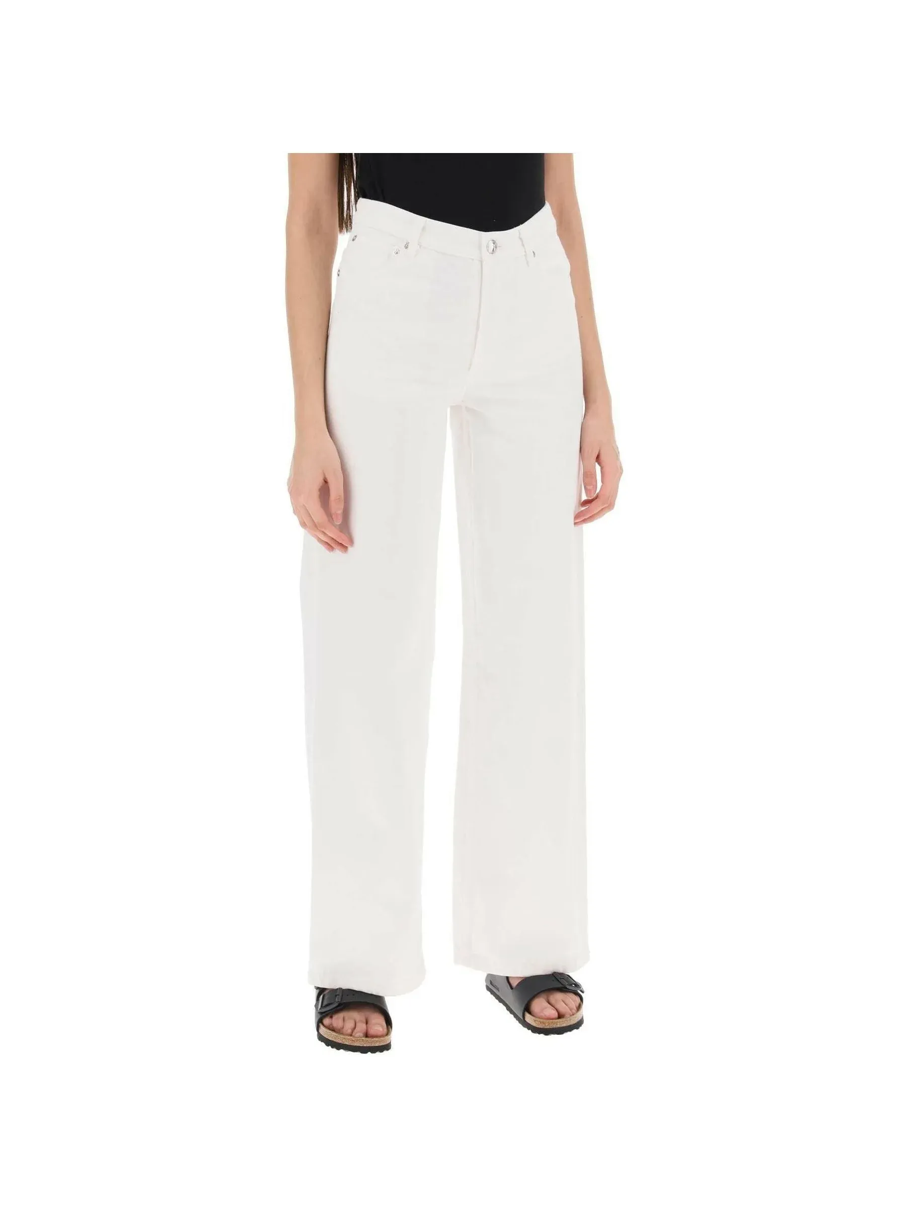 Elisabeth Wide-Leg Denim Jeans