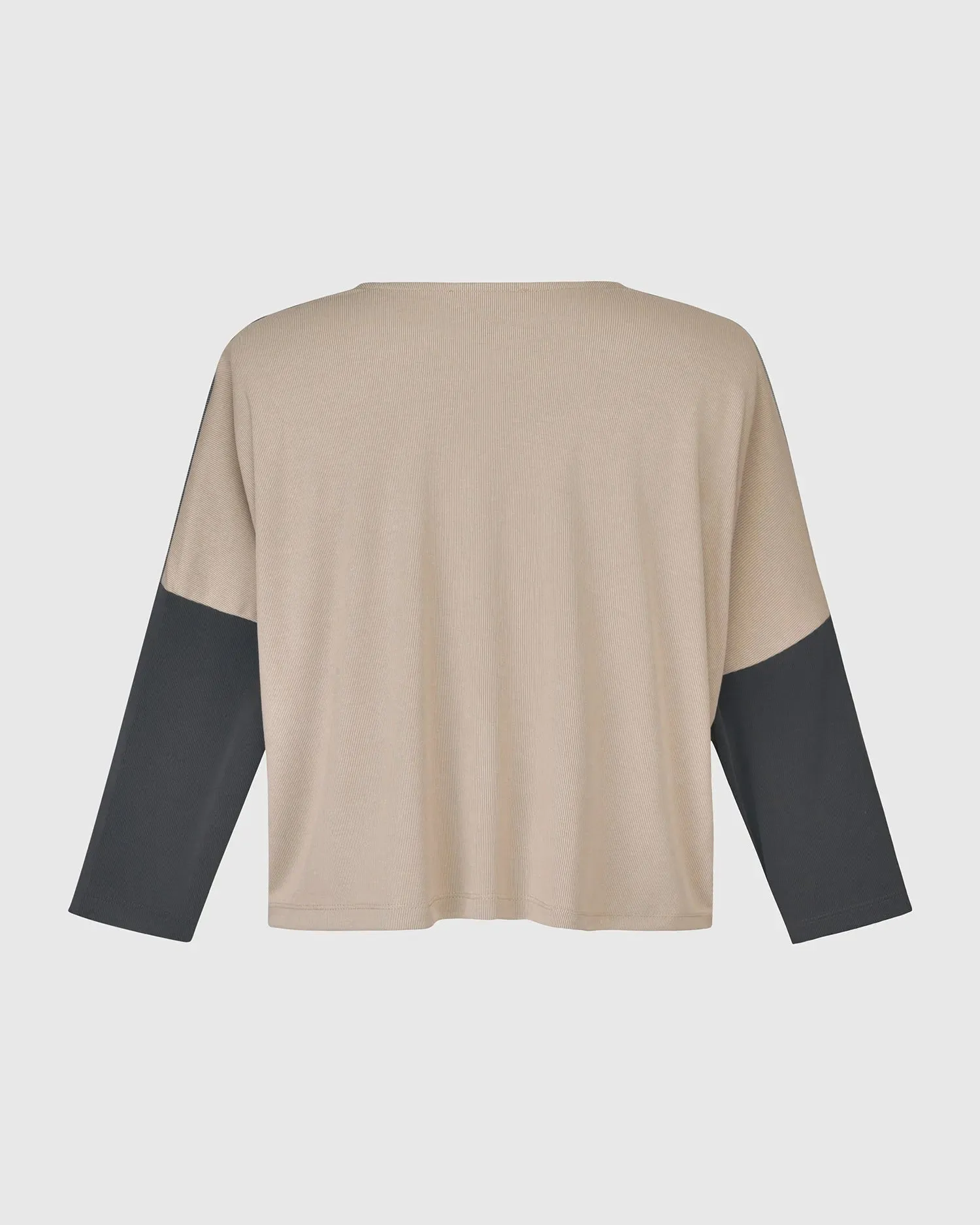 Essential Colorblock Cupro Cardigan, Multi