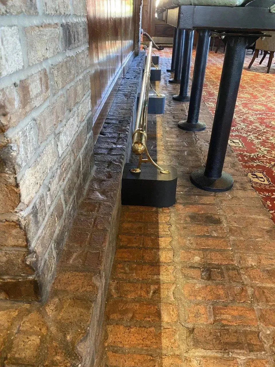 Floor-Mount Bracket for 2" Tubing