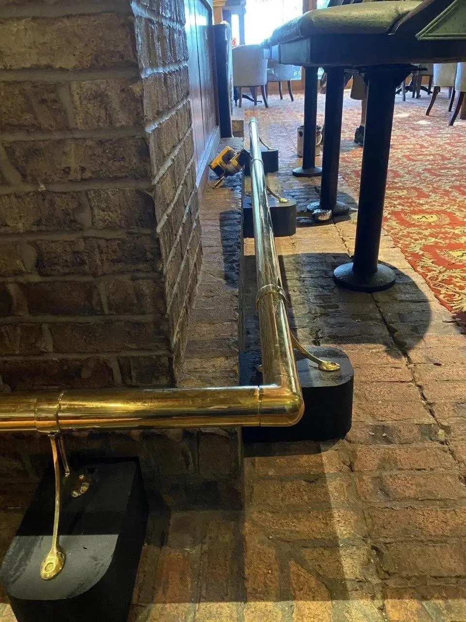 Floor-Mount Bracket for 2" Tubing