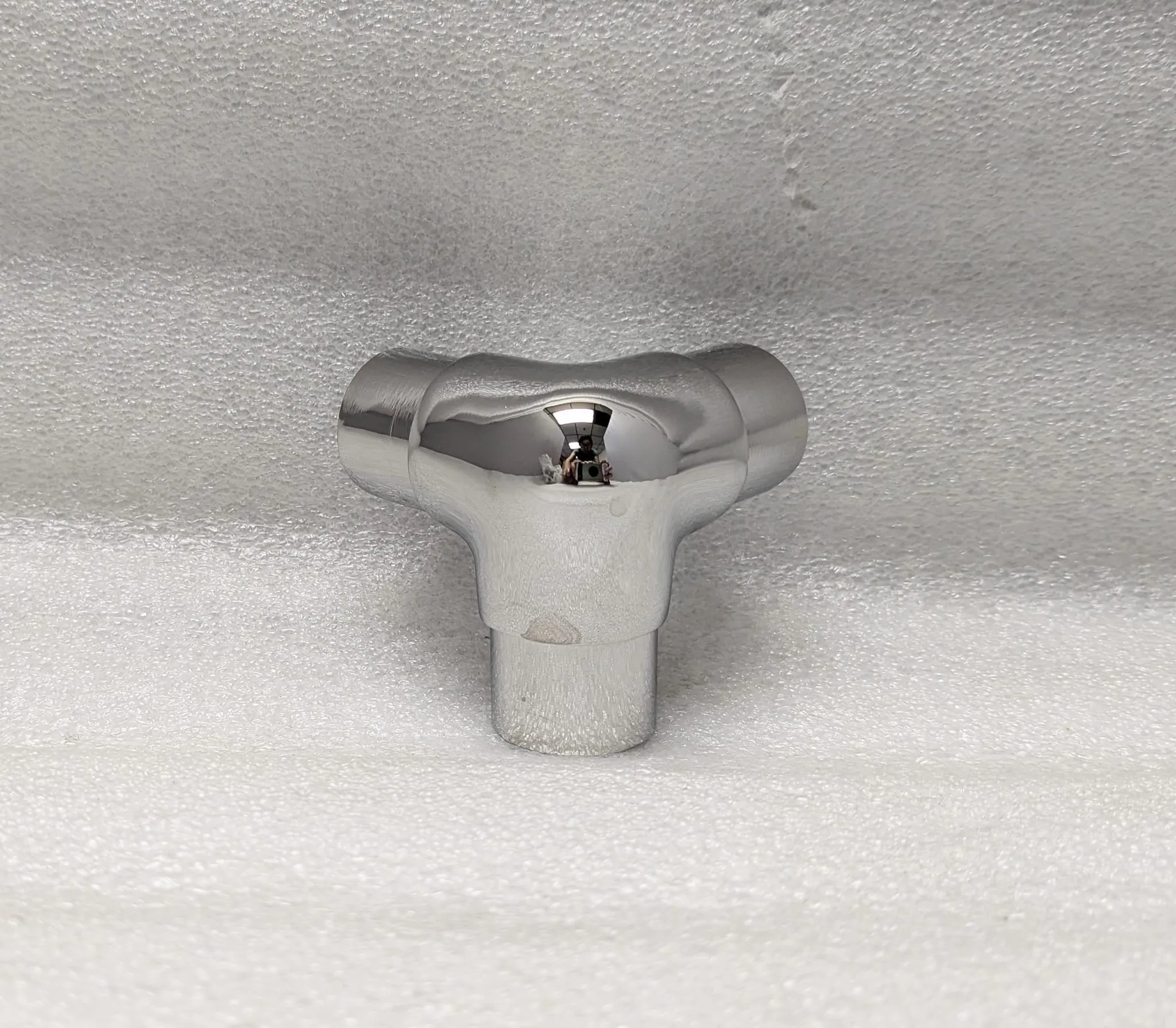 Flush Side Outlet Elbow for 1" Tubing