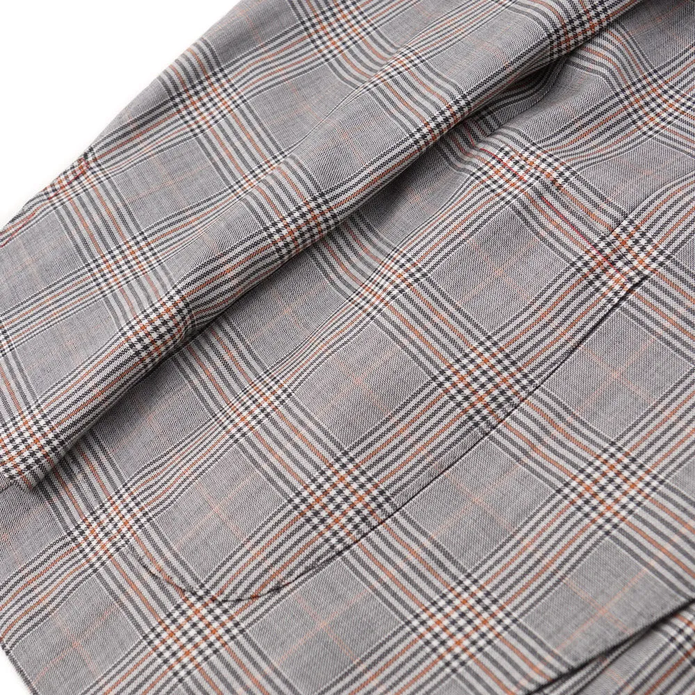 Isaia Slim-Fit Glen Plaid Wool Sport Coat