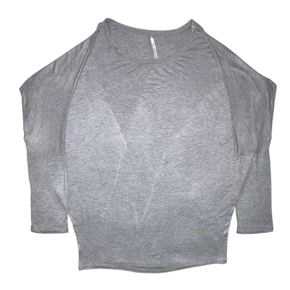 Love In Long Sleeve Tunic (Grey) T-2119