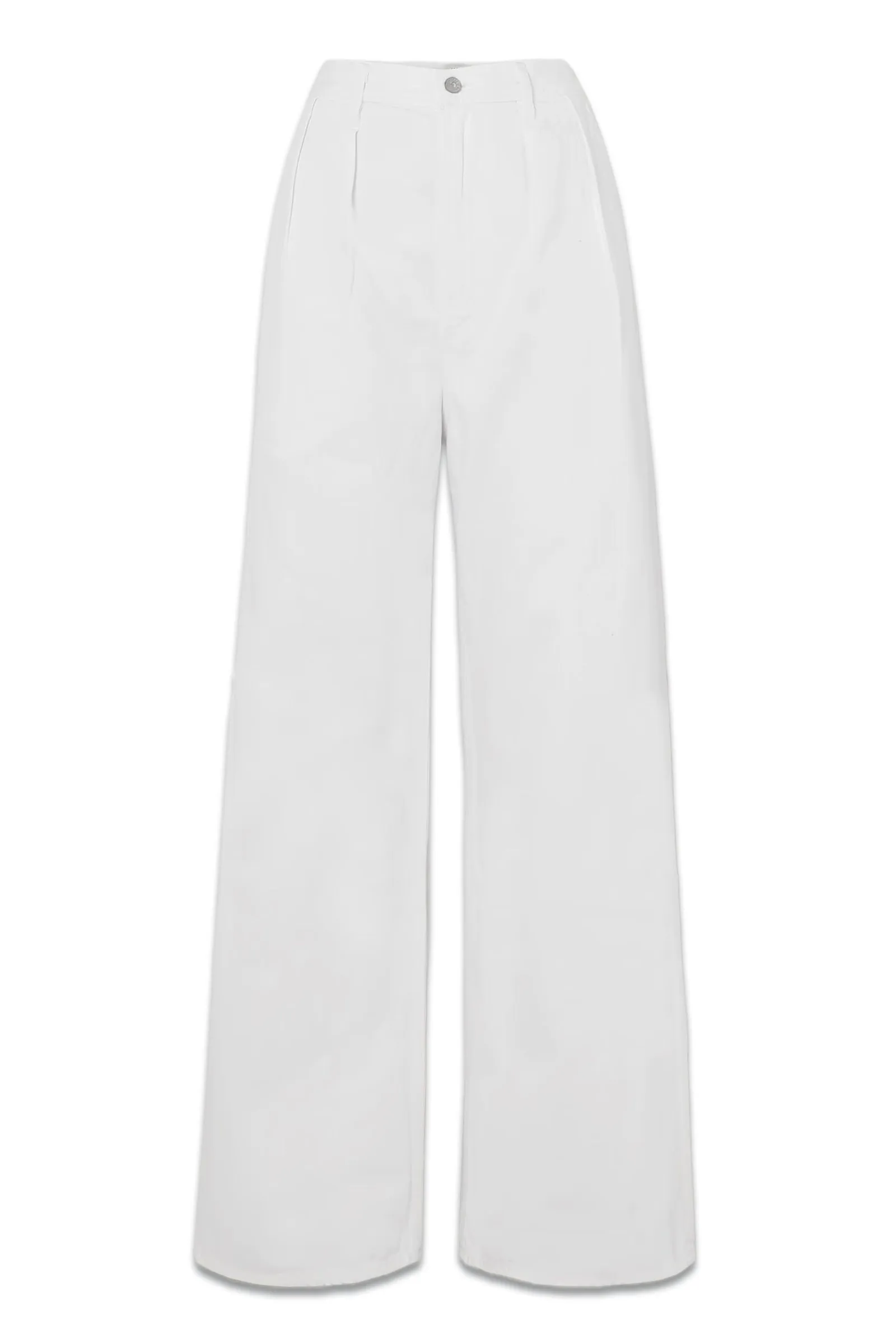 Maritzy Pleated Boyfriend Organic Jeans