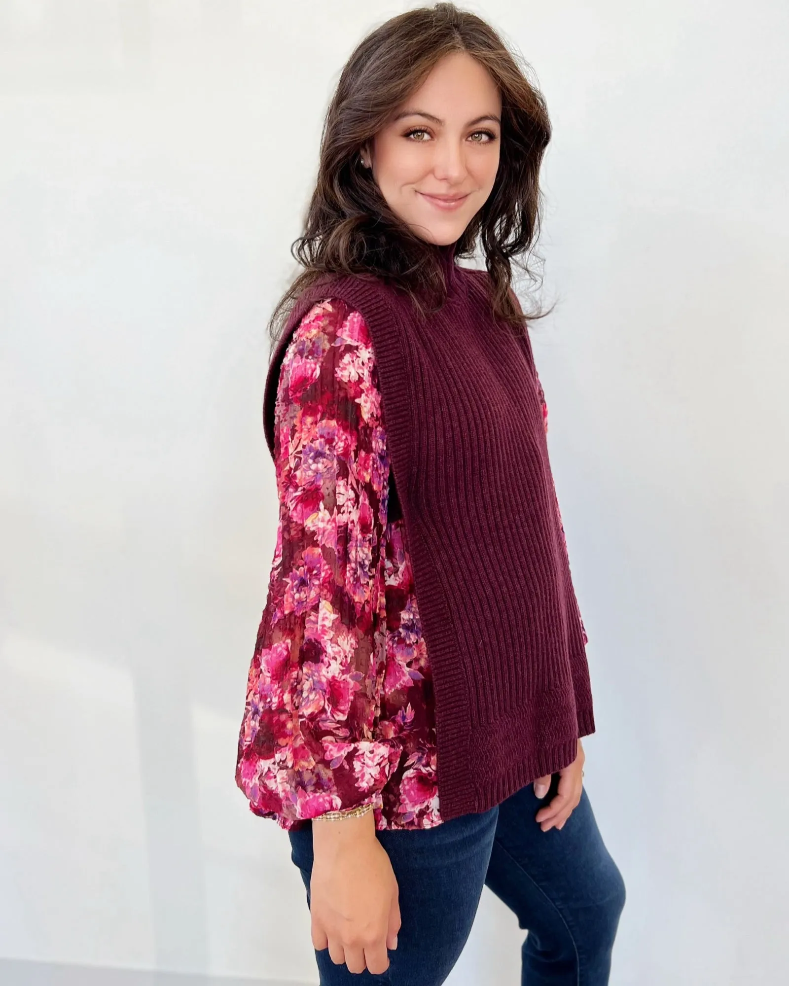 Marjorie Sleevless Knit Vest