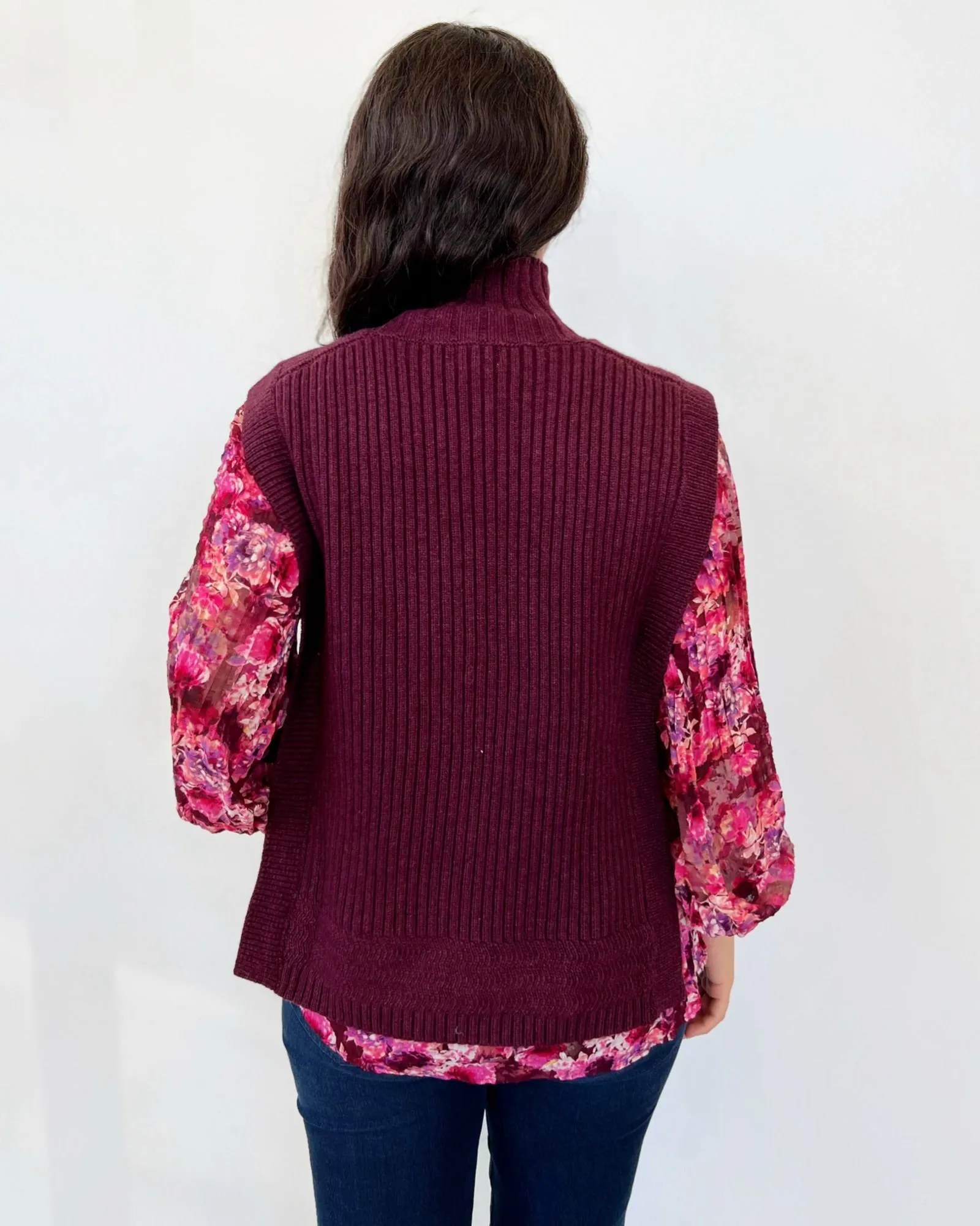 Marjorie Sleevless Knit Vest