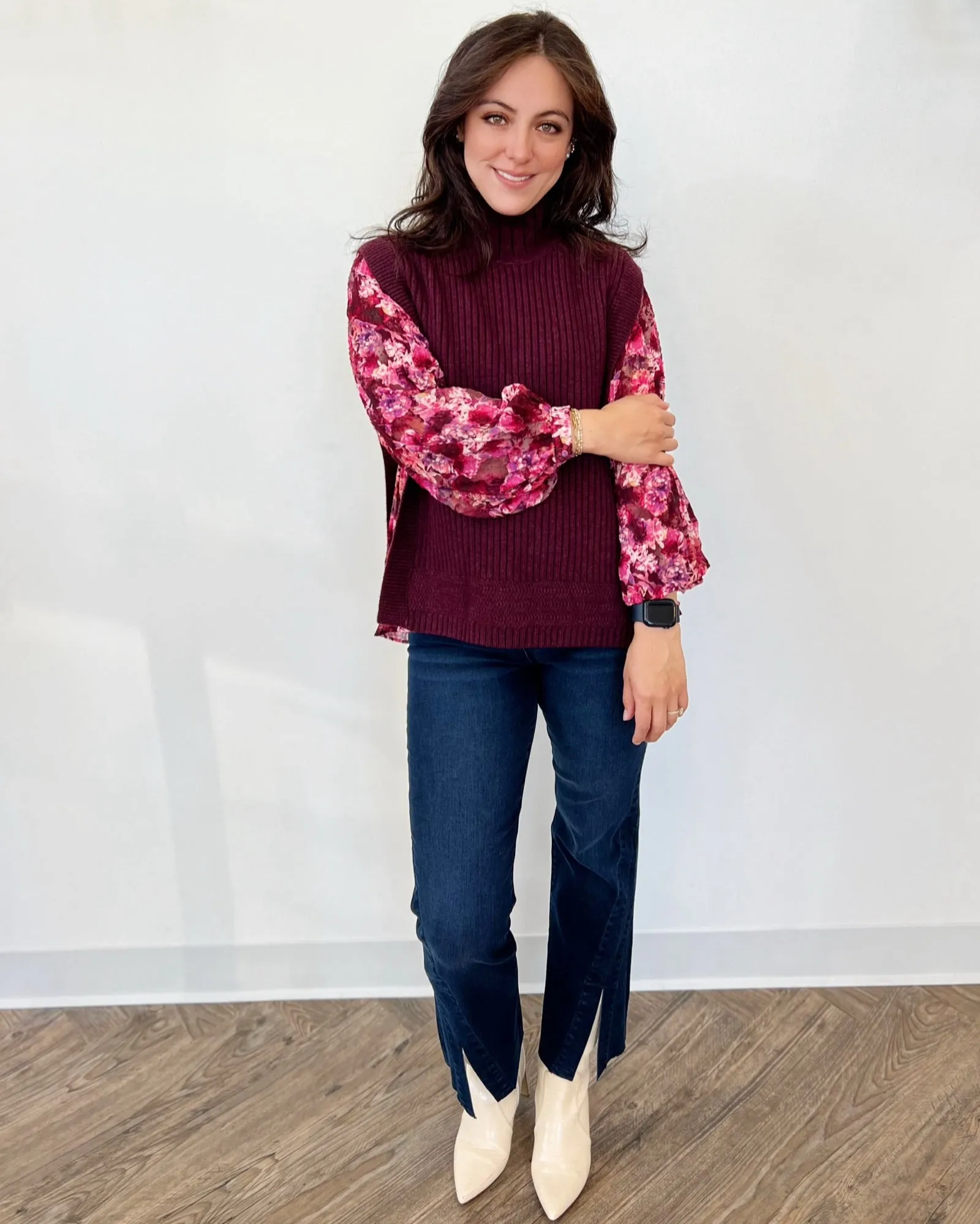 Marjorie Sleevless Knit Vest