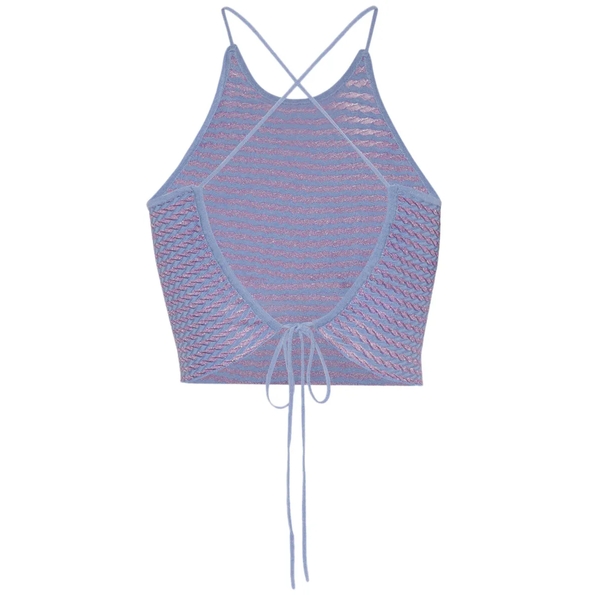 Metallic Knit Top
