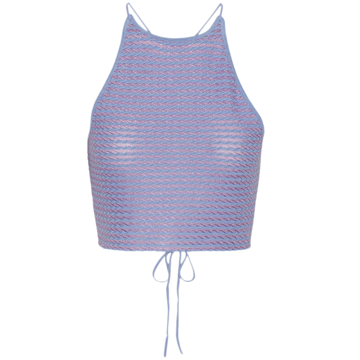Metallic Knit Top