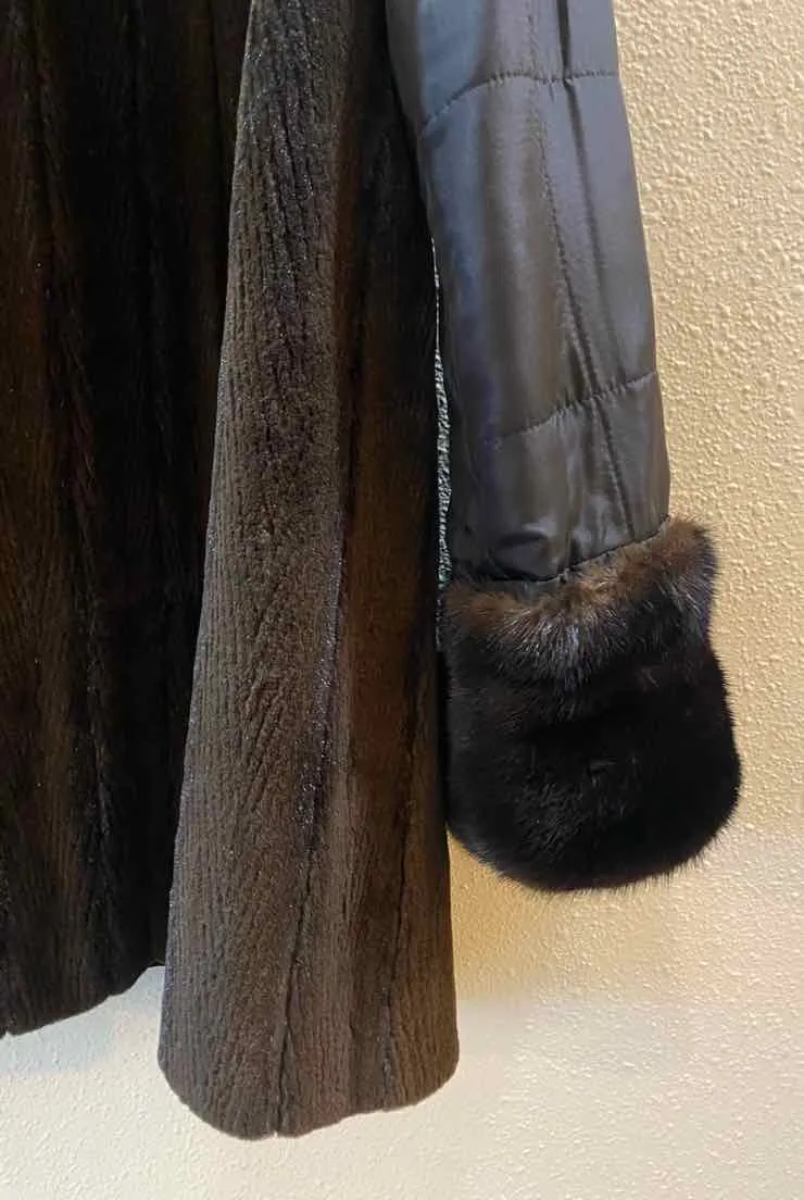 No Label Brown and black Size No Label Coat