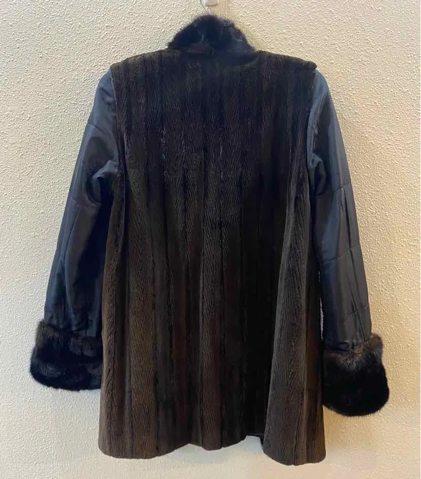 No Label Brown and black Size No Label Coat