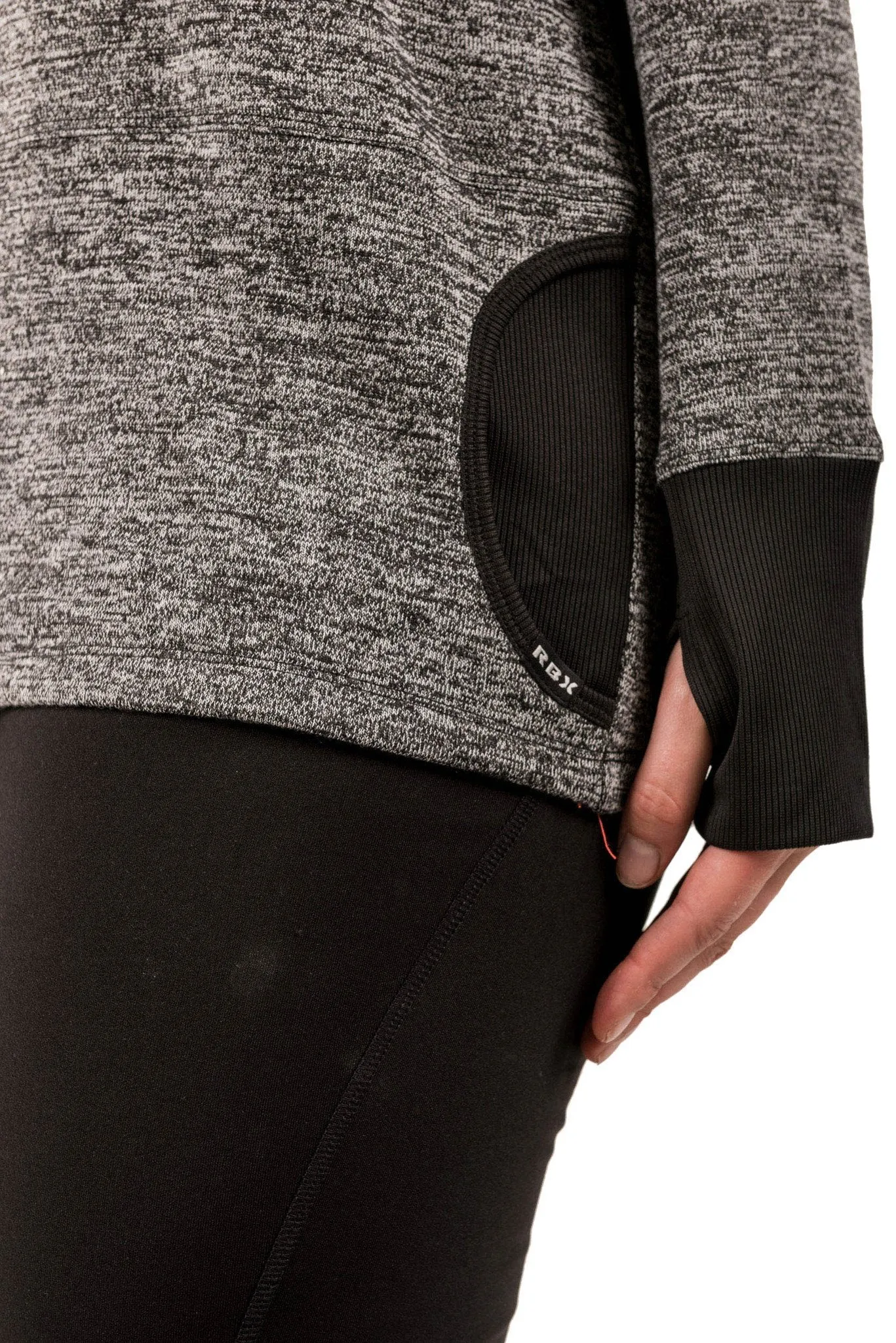 Plus Light Sweater Relaxed Fit Hooded Long Sleeve Shirt
