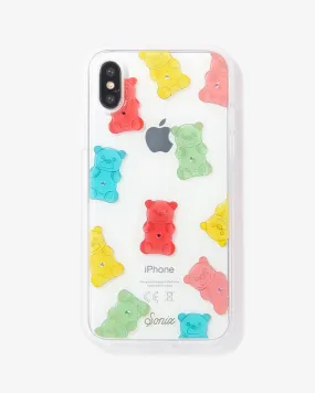 Rhinestone Gummy Bear, iPhone XS/X