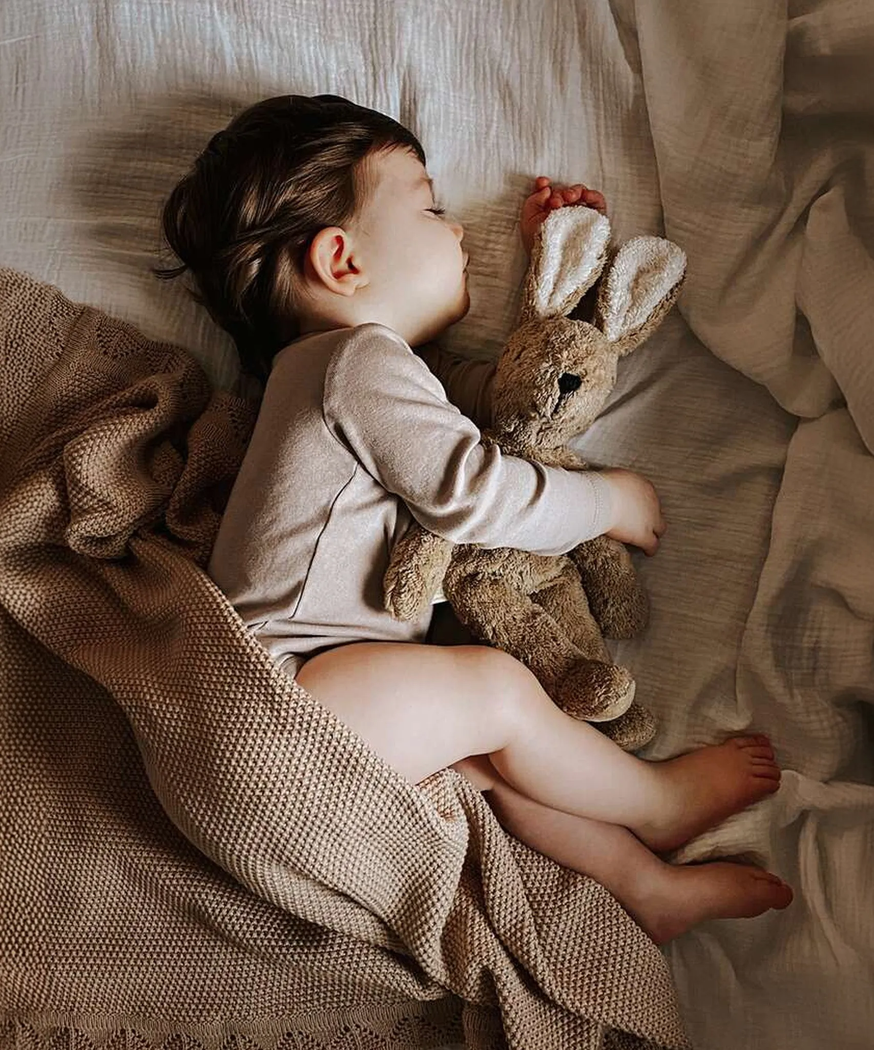 Senger Small Floppy Beige Rabbit