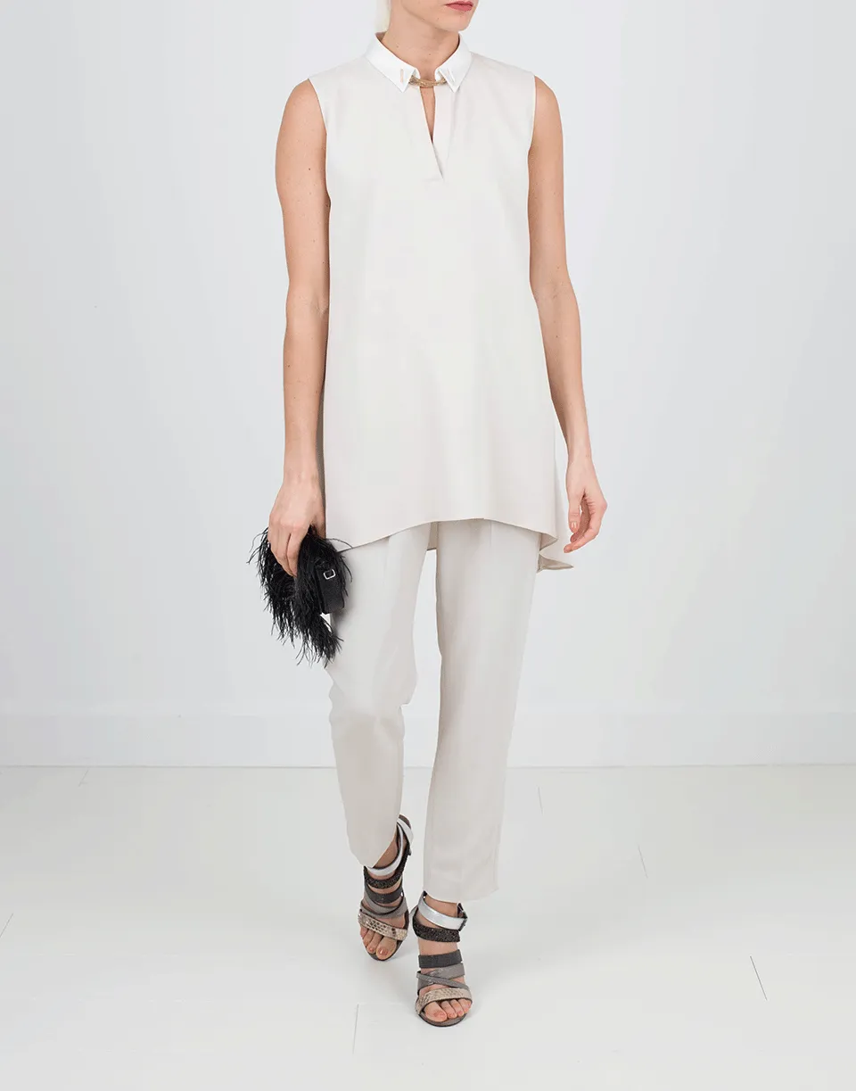 Silk Crepe Tunic