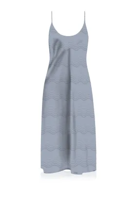 Sustainable Vegan Silk Midi Camisole Slip Dress