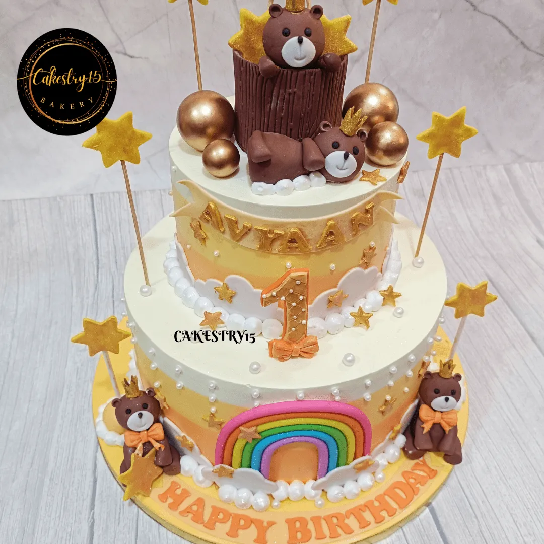 Teddy Bear 4kg Cake
