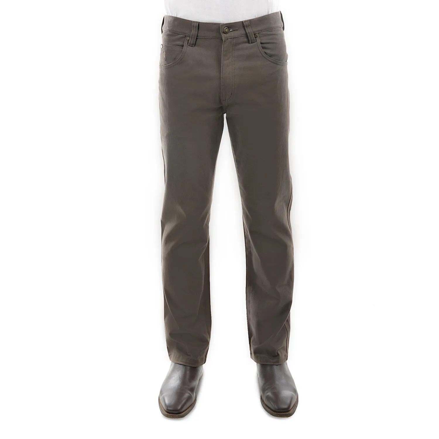 Thomas Cook Men's Tailored Moleskin Jean 32" Leg Greystone