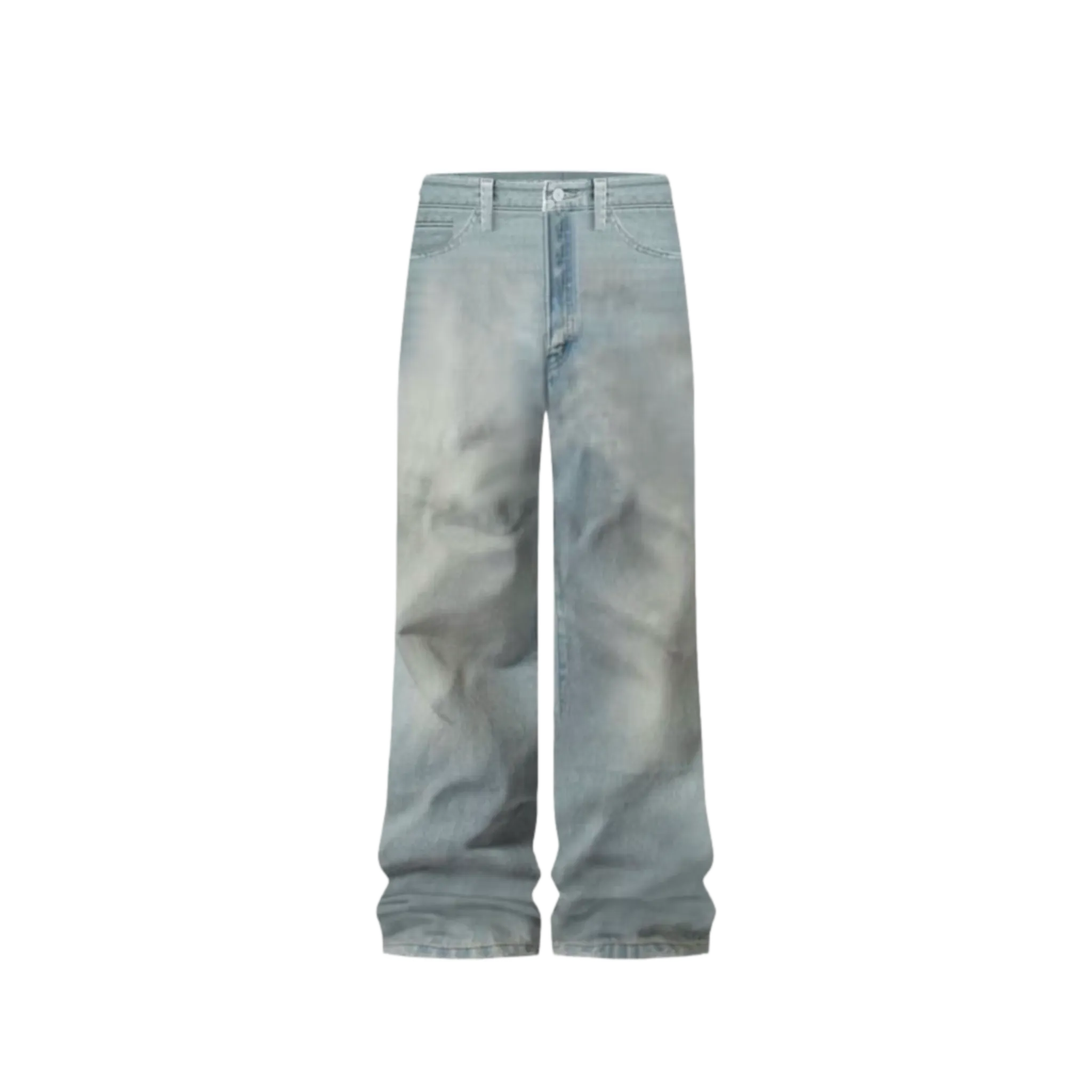 Worn Look Baggy Jeans